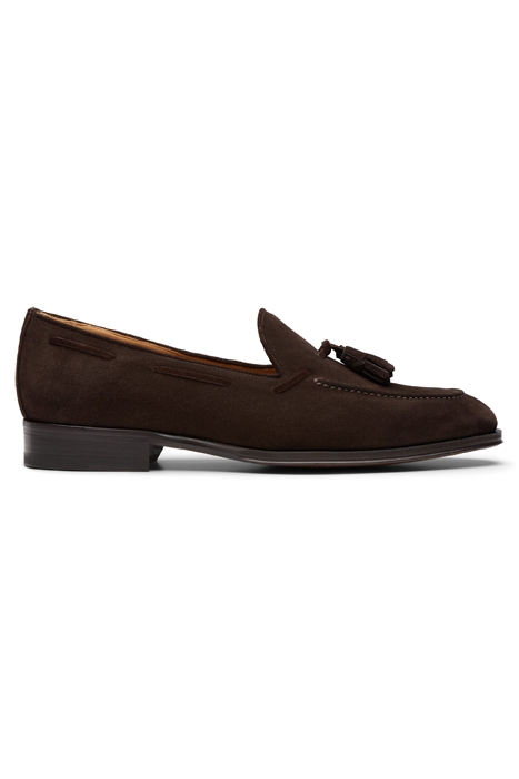 Dark Brown Tassel Loafer 1
