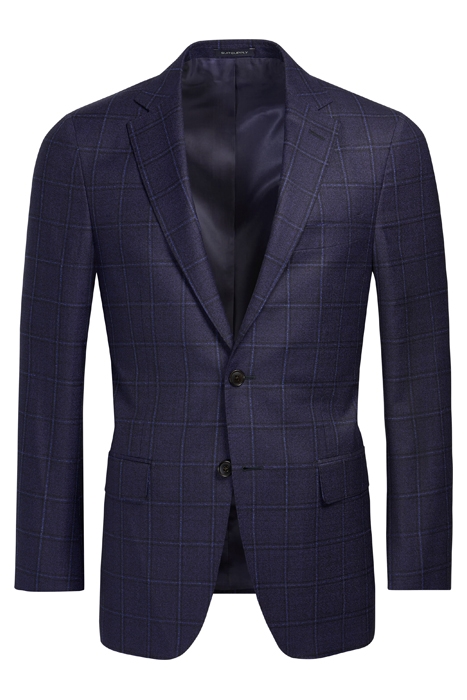 Navy Checked Sienna Suit 5