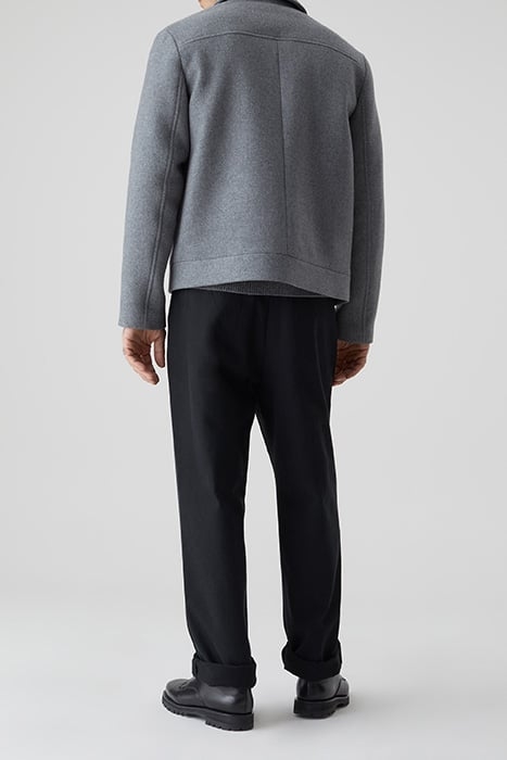 MILITARY JACKET DARK GREY MELANGE 2