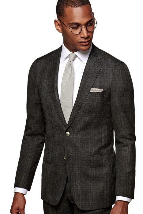 Mid Grey Checked Sienna Suit 2