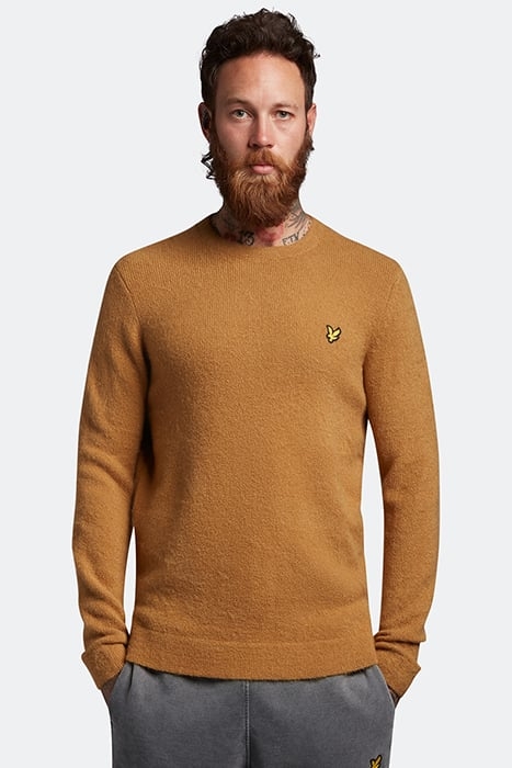 BRUSHED CREW NECK ANNIVERSARY GOLD 1