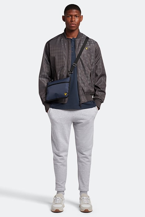 BALLOON SLEEVE SATEEN BOMBER GUNMETAL 3