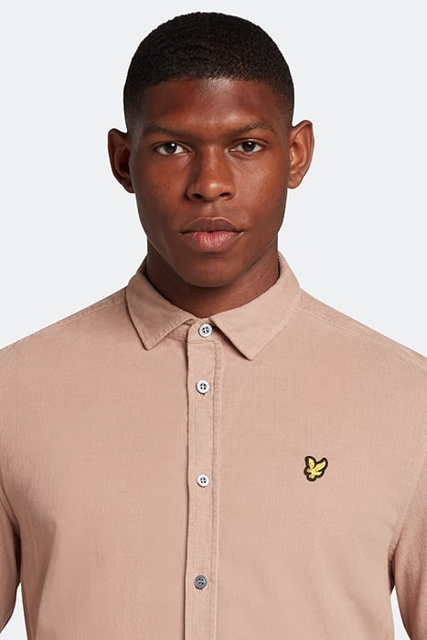 NEEDLE CORD SHIRT MAUVE DUSK 4