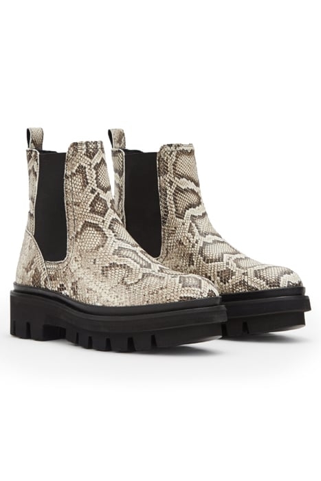 BEA SNAKE BOOT TAUPE GREY 4