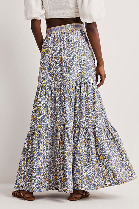 LORNA TIERED MAXI SKIRT IRS 2