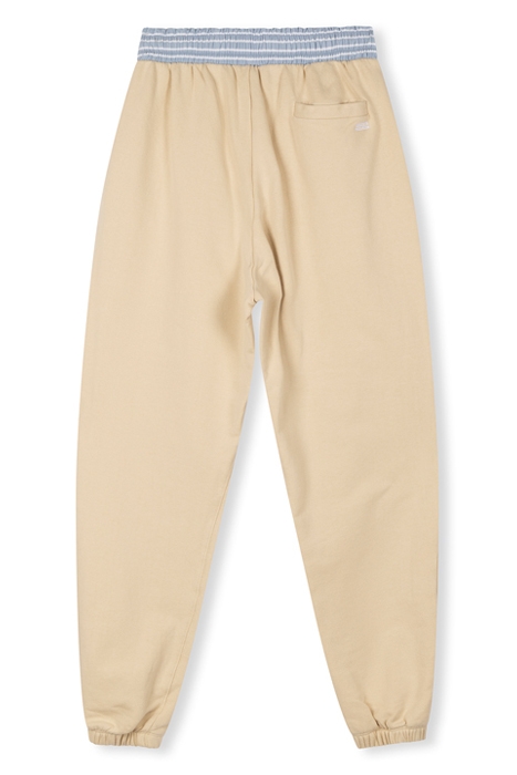 LOOSE JOGGER PAPER FLEECE BISCUIT 6