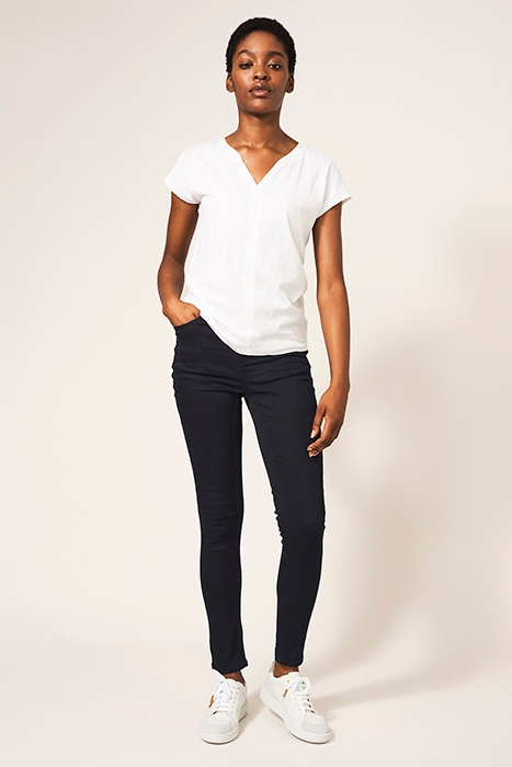 AMELIA SKINNY JEANS BLACK DENIM 1