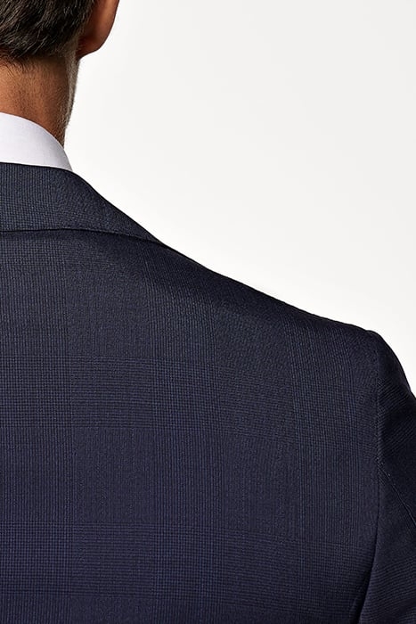 Navy Checked Havana Blazer 5