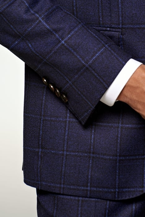 Navy Checked Sienna Suit 8