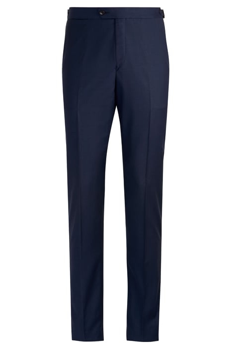 Navy Checked Havana Suit 3