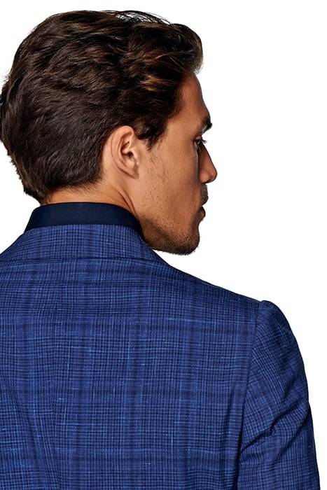 Blue Checked Havana Blazer 6