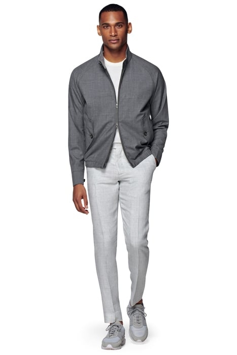 Grey Bomber Jacket 2