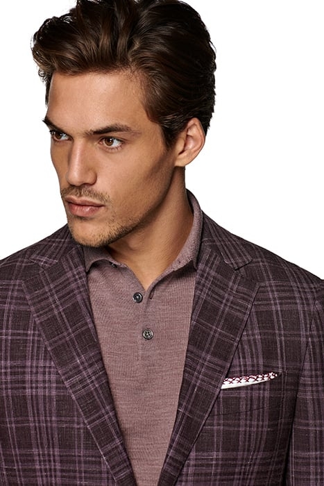 PURPLE CHECKED HAVANA BLAZER 6
