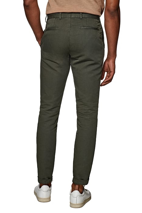 Mid Green Pleated Campo Chino 3