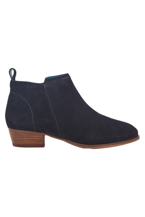 WILLOW SUEDE ANKLE BOOT DARK NAVY 1