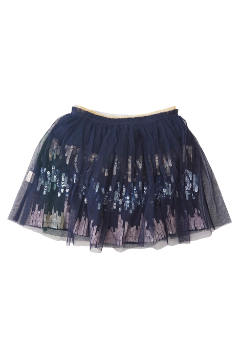 OLIVIA OMBRE SEQUIN SKIRT NAVY MULTI 2