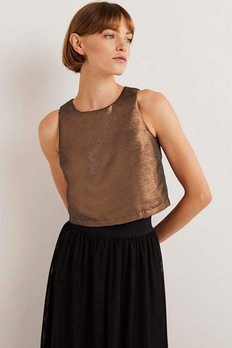 SCARLETT CROPPED TOP MET 3