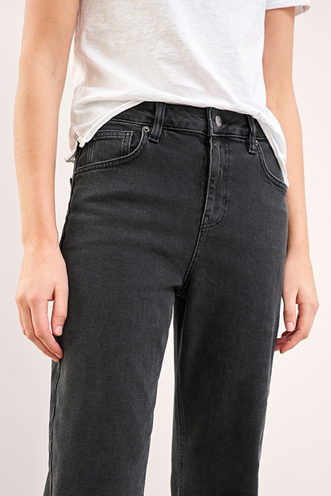 BARREL LEG JEAN CHARC GREY 2