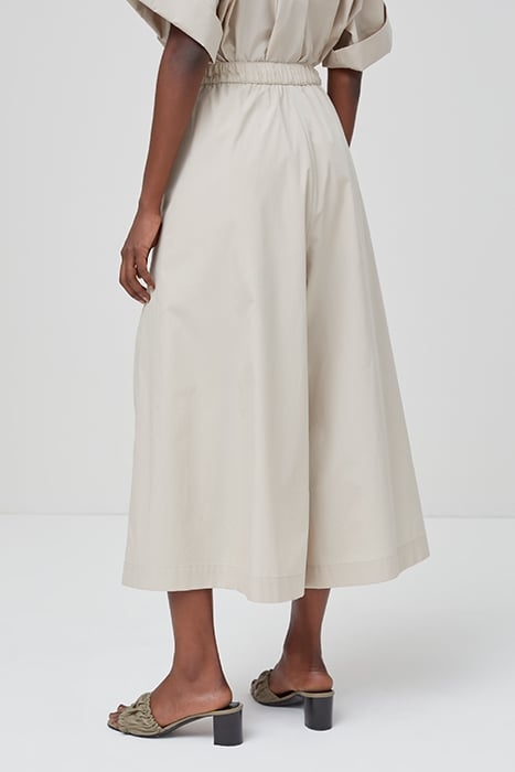 WOMEN SIDE SPLIT CULOTTE GRAIN BEIGE 2