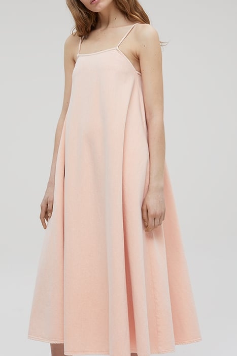 WOMEN STRAP DENIM DRESS WILD ROSE 3