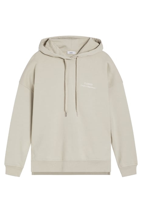 WOMEN PRINTED HOODIE T-SHIRTS GRAIN BEIGE 5