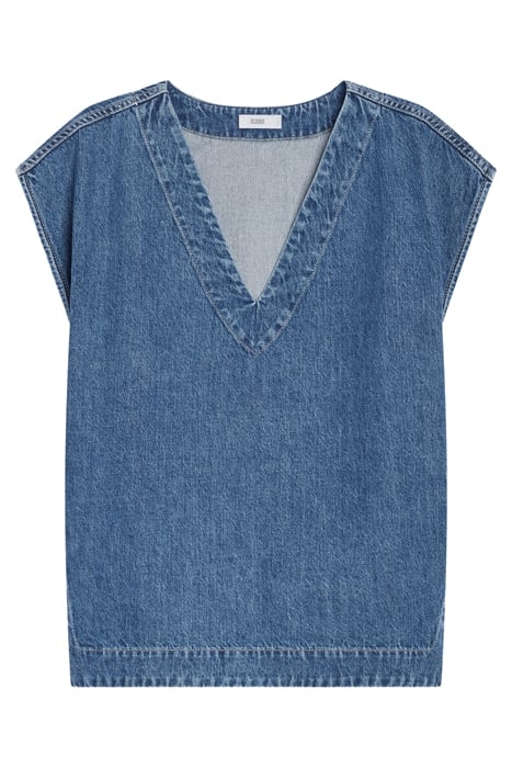 WOMEN DENIM PULLUNDER MID BLUE 6