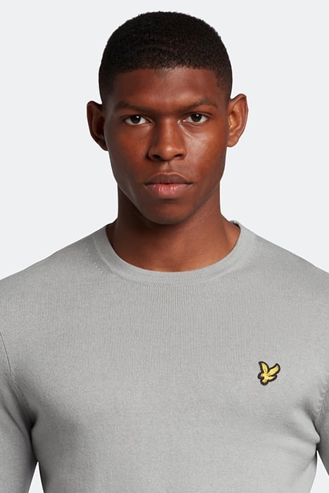 COTTON MERINO CREW JUMPER W700 AWAY BLUE 4