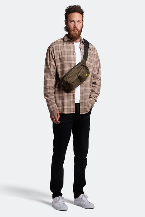 CHECK OVERSHIRT W785 MAUVE DUSK 3