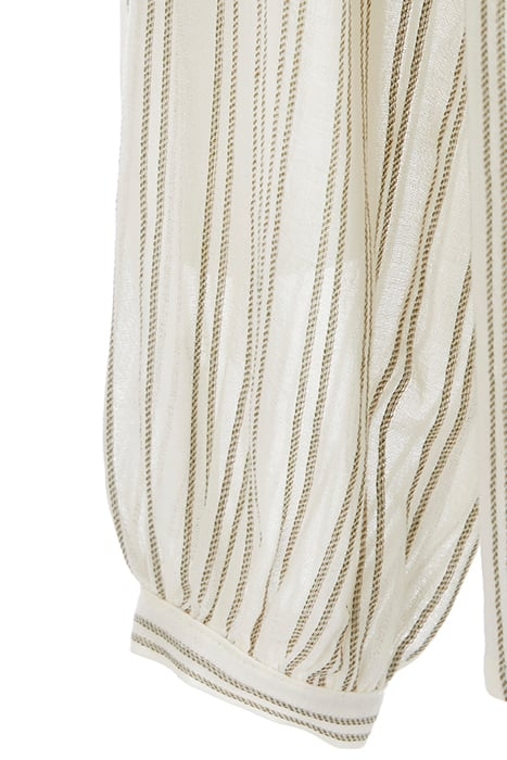 LS SHIRT FROUNCED SHOULDER GREEN 4