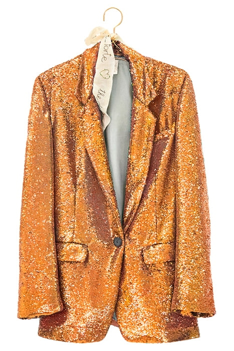 SEQUIN CHIC JACKET BRONZO 1