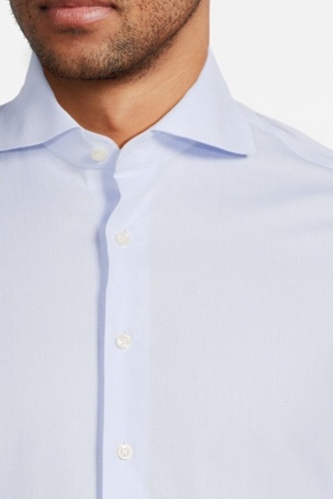 Light Blue Giro Inglese Extra Slim Fit Shirt 4