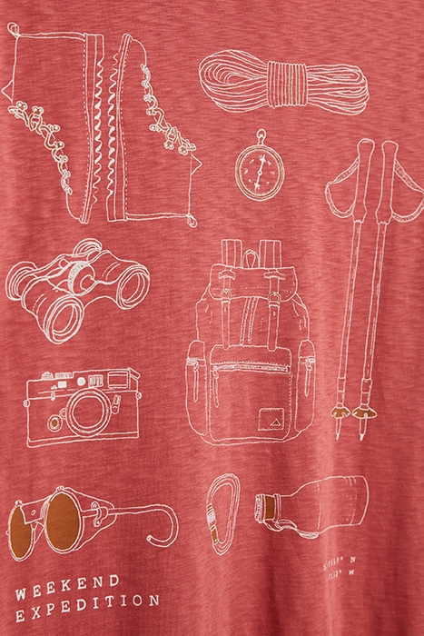 EXPEDITION GRAPHIC TEE MID PINK 3