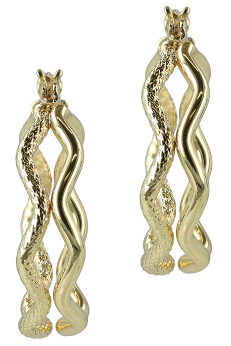 OTAZU DIVINE HOOPS GOLD SMALL GOLD 3