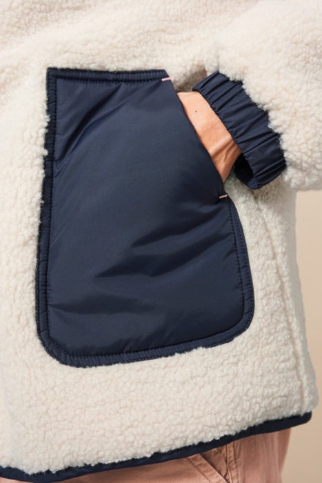 TAYLOR REVERSIBLE BORG JACKET IVORY 4