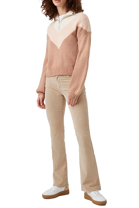 NATALYA KNITWEAR BLUSHED PEACH/ALMOND NUDE/WINTER WHITE 2