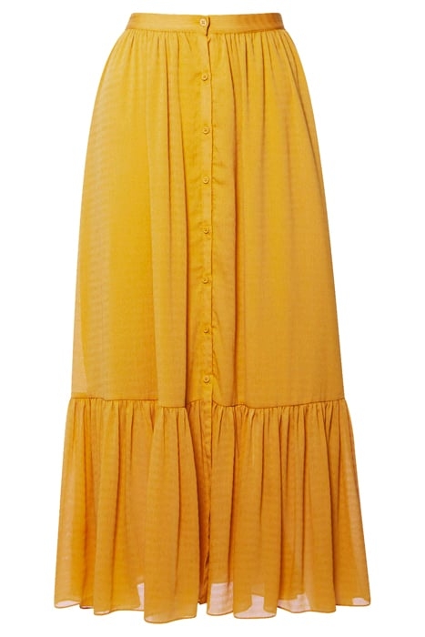 ANITTA CORA DRAP RUF HEM MI SK BRIGHT GOLD 5