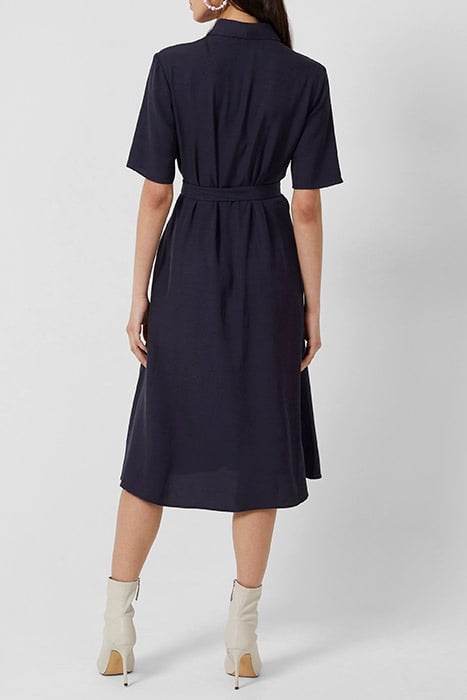 ALEENA SINNI LYOCELL WRAP DRS UTILITY BLUE 3