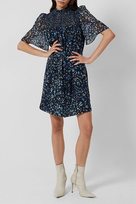 FERNA BELLA SMOCK DRESS BLACK MULTI 3