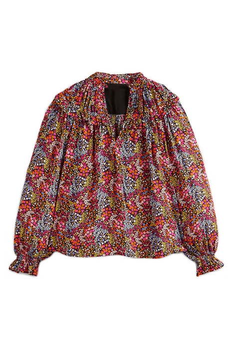 RUFFLE COLLAR STATEMENT TOP MLT 6