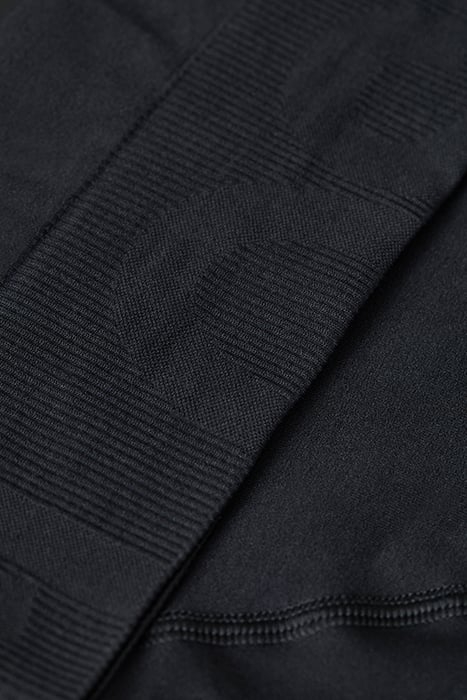 WOMEN CROPPED RAGLAN LONGSLEEVE T-SHIRTS BLACK 7