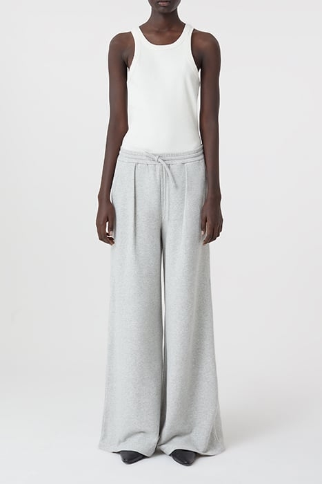 WOMEN FARIS PANTS LIGHT GREY MELANGE 2