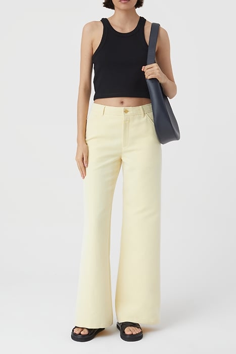 WOMEN CROPPED TANK TOP T-SHIRTS BLACK 4