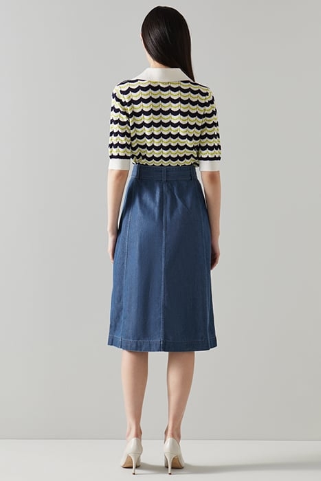 ODA DENIM SKIRT DENIM 2