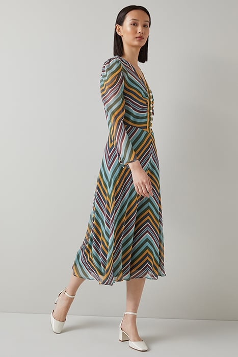 ODELIA SHIRT DRESS MULTICOLOR 3