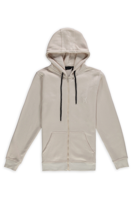 ASPACT ZIPPER HOODIE SAND 1