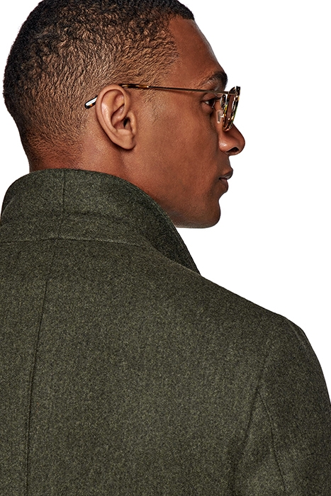 MID GREEN OVERCOAT 5