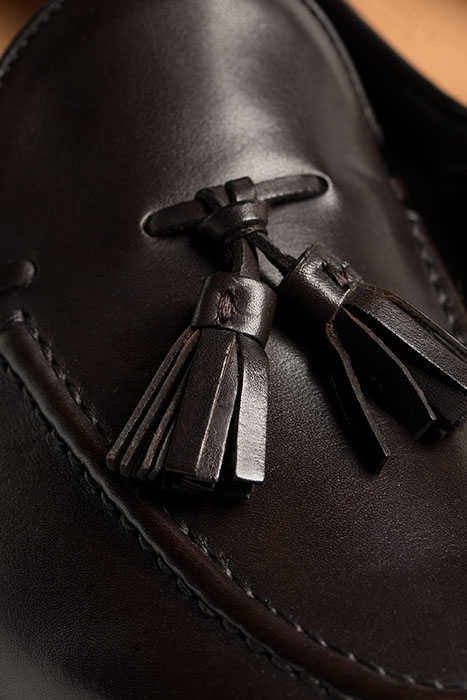 BROWN TASSEL LOAFER 8