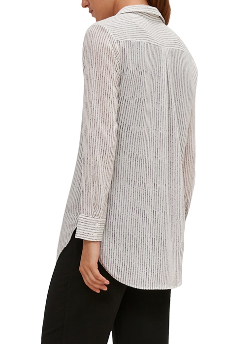 CHIFFON BLOUSE WHITE AOP 2