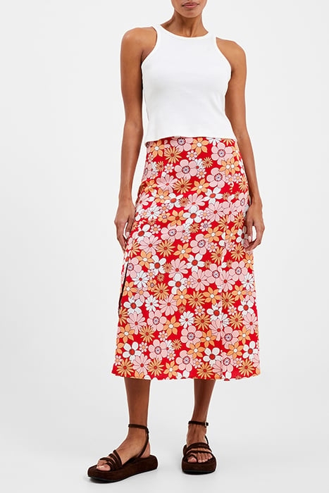 SPLIT PRINT FLORAL BLUSH 2