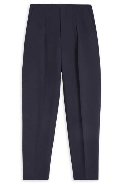 LEIILAT SCULPTED BALLOON LEG TAILORED TROUSER DK-BLUE 4